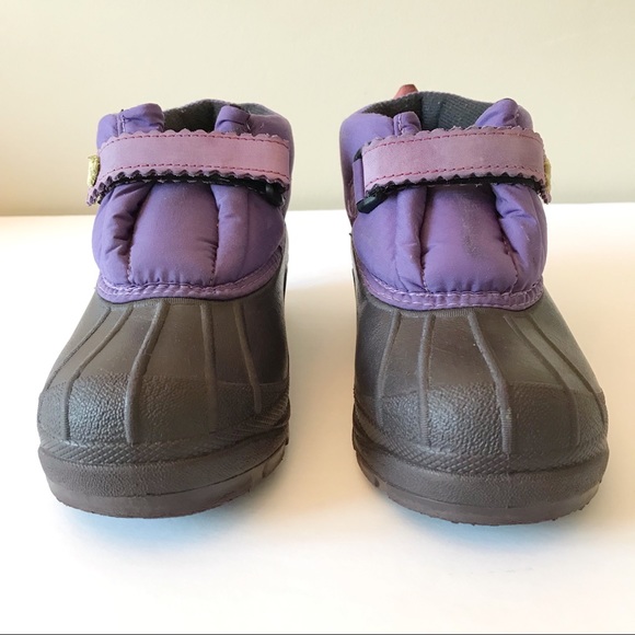 3/20$ Panda (Hichaud) spring ducks boots little girl size 1 - Picture 5 of 11